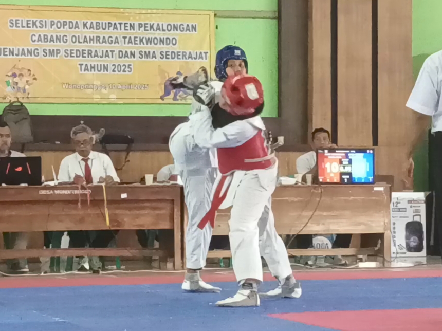 Meski Dana Belum Turun, Seleksi POPDA Taekwondo Tetap Dilangsungkan