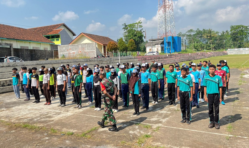 Jelang HUT RI ke-80, Koramil Tersono Jaring 83 Pelajar Terbaik untuk Paskibra