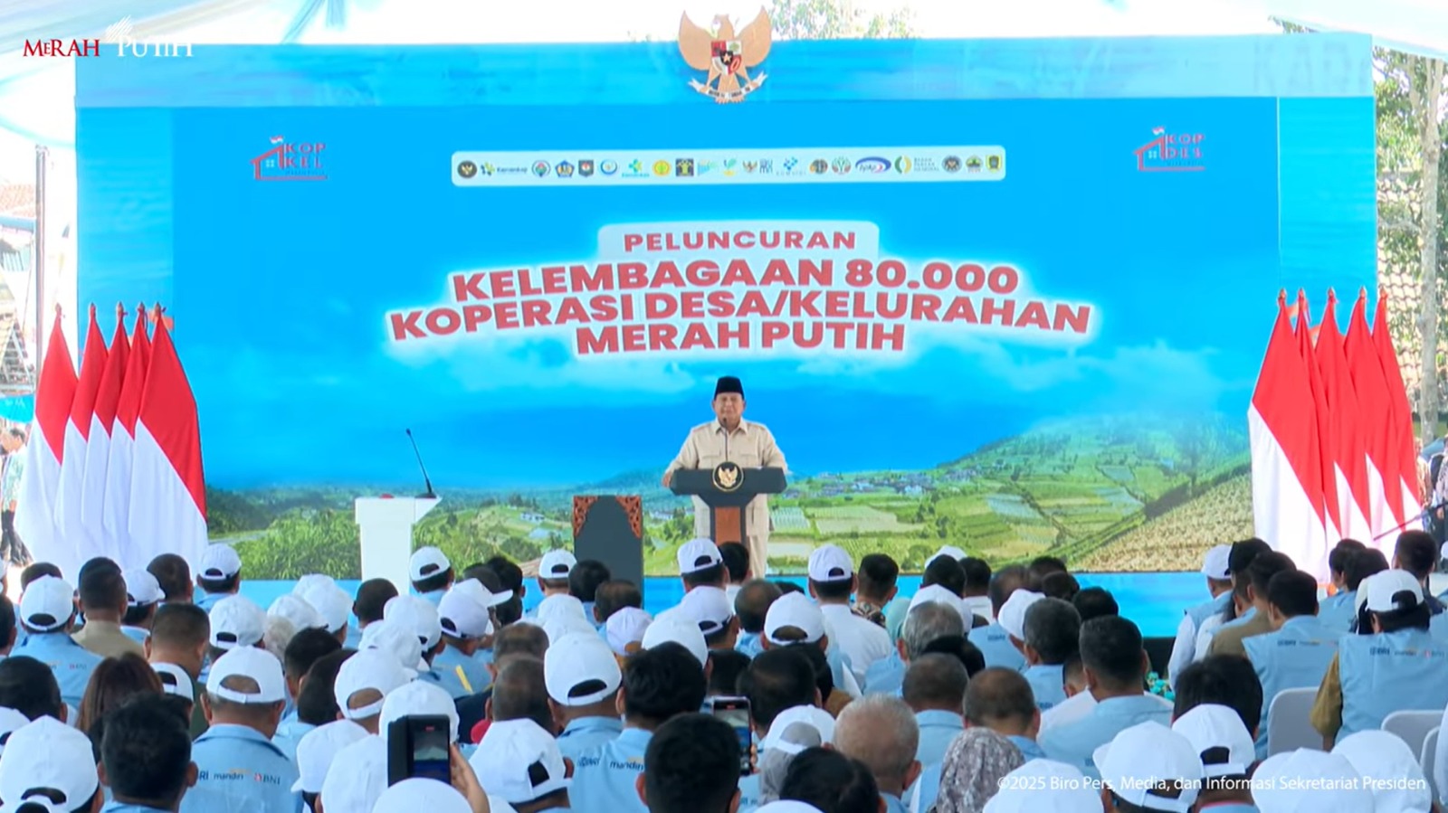 Prabowo Resmikan Koperasi Merah Putih di Klaten, Perkuat Ekonomi Rakyat dan Tekan Mafia Pangan