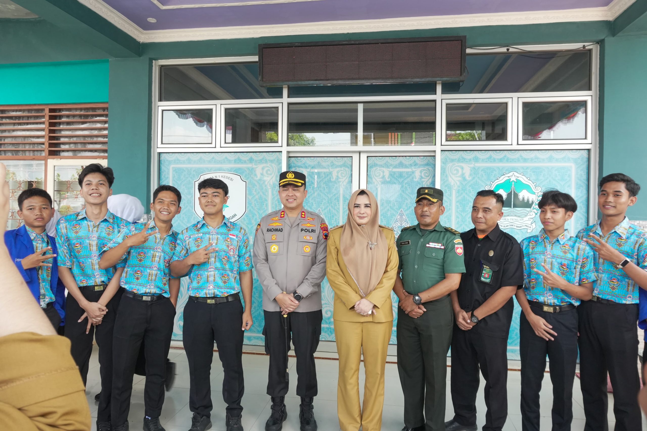 Polres Pekalongan Nyatakan Dukung Program Cek Kesehatan Gratis Pelajar 2025